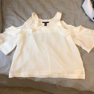 White forever 21 shirt
